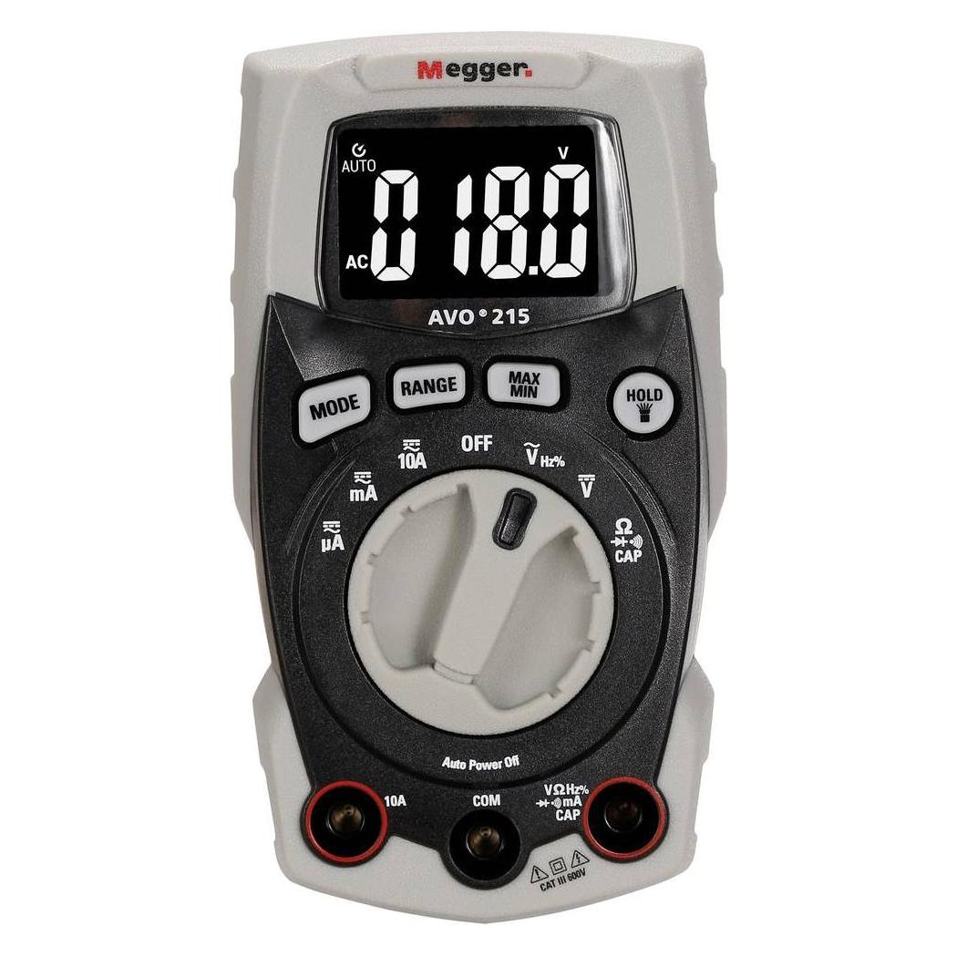 Megger AVO215 Hand-Multimeter digital CAT III 600 V Anzeige (Counts): 4000 (CAT III 600V, Hand-Multimeter) (1015-233)