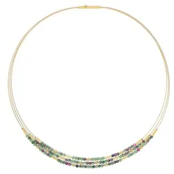 Bernd Wolf Clenifa Collier Rubin-Zoisit 43cm, 84136086-043
