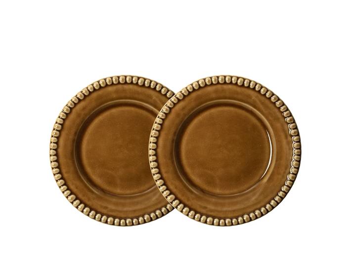 PotteryJo Assiette Daria Ø22 cm Lot de 2 Umbra