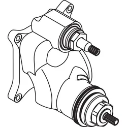 Hansgrohe Funktionsblock kpl. AuV , 92591000 92591000