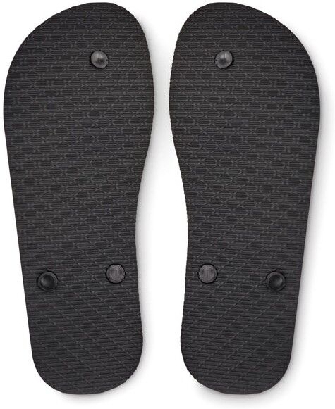 Tongs personnalisable PVC et caoutchouc DO MEL noir