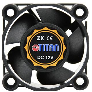 Titan TFD-4020M12Z 40x40x20mm 5000 U/min 21 dB(A) schwarz