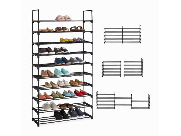 Relaxdays XXL Schuhregal erweiterbar