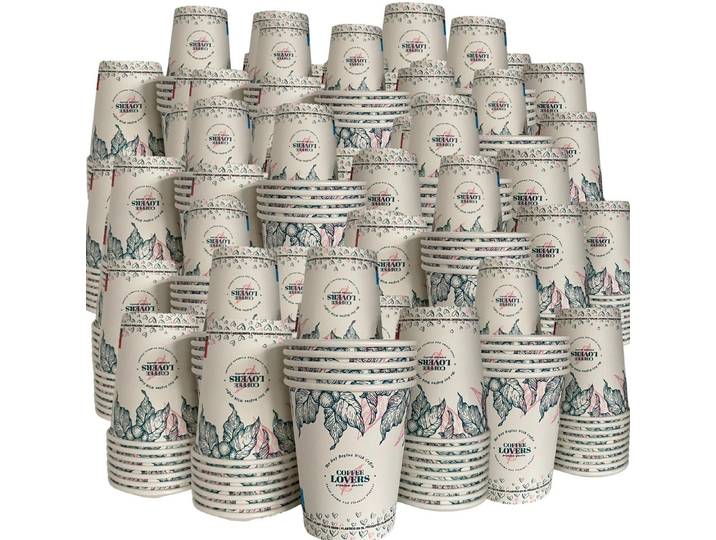 Intertan -1922- Coffee-to-go-Becher 1000 Kaffeebecher To Go Pappe COFFEE LOVERS 240ml, 1000-tlg.