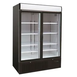 CombiSteel Kühlschrank mit 2 Glastüren