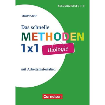 Das schnelle Methoden 1x1 - Sekundarstufe I+II, Taschenbuch von Erwin Graf, Cornelsen Pädagogik, 978-3-589-15532-3