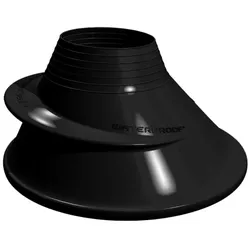 Waterproof Silikon Halsmanschette - Größe: Small - Farbe: schwarz