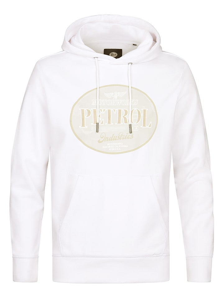 Petrol Industries Hoodie in Weiß - XXL
