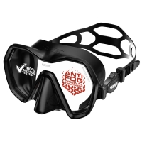 Seac - Purezza - Antifog-Tauchmaske - Farbe: Schwarz