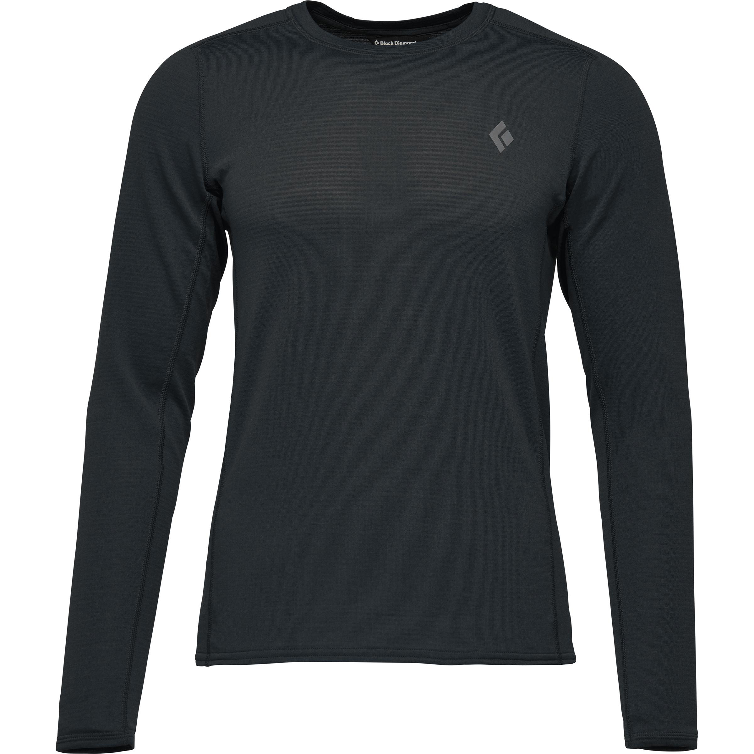 Black Diamond Coefficient LT Crew Herren Langarm Unterhemden schwarz Größe L Elastisch