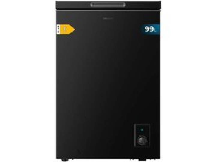 Congélateur horizontal - Bolero - CoolMarket Chest 99 - Noir - 99 L - Classe E - Fast Freezing