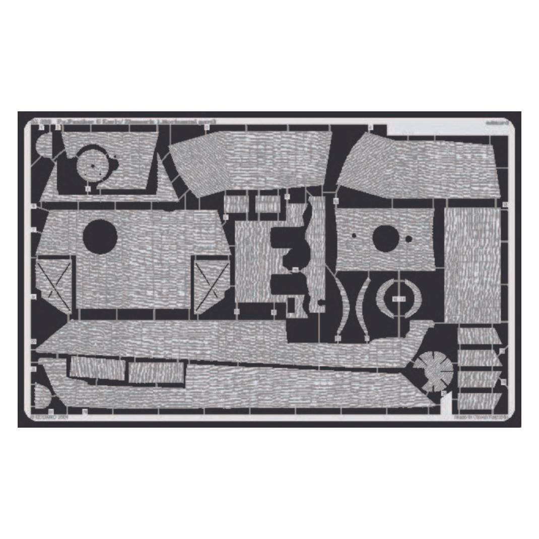 Eduard Pz.V Panter G Early Zimmerit 1 für Tamiya Bausatz (35393)