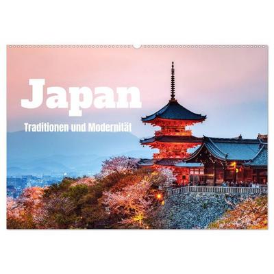 Japan - Traditionen und Modernität (Wandkalender 2027 DIN A2 quer), CALVENDO Monatskalender