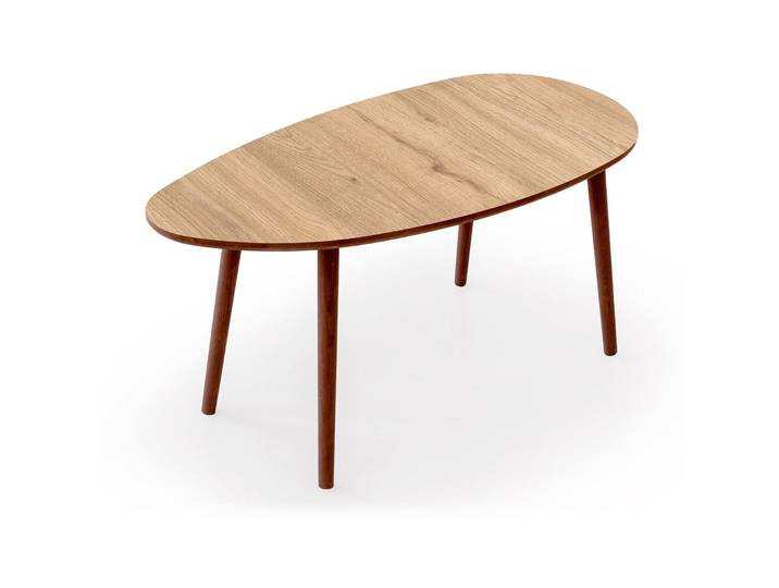 Salontisch Georis Eiche 100 Prozent MDF B 100 T 50 cm - Material: 100% MDF