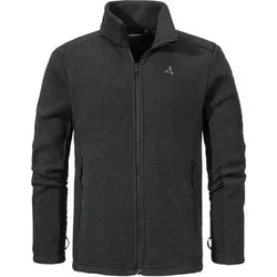SCHÖFFEL Herren Unterjacke ZipIn Fleece Oberau M, Größe 56 in Schwarz Schwarz