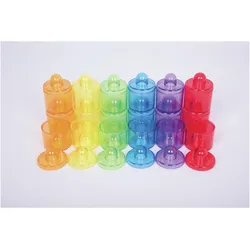 TickiT Translucent Colour Pots Set