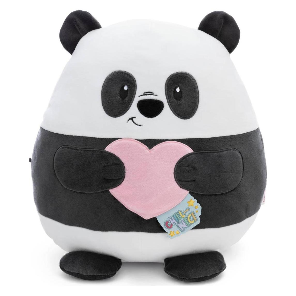 NICI 61405 Kuscheltier Chill-NICI Panda mit Herz 30cm (30 cm) (61405)