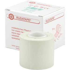 Nobamed Tapeverband Rudatape, weiß, selbstklebend, 10 m x 5 cm
