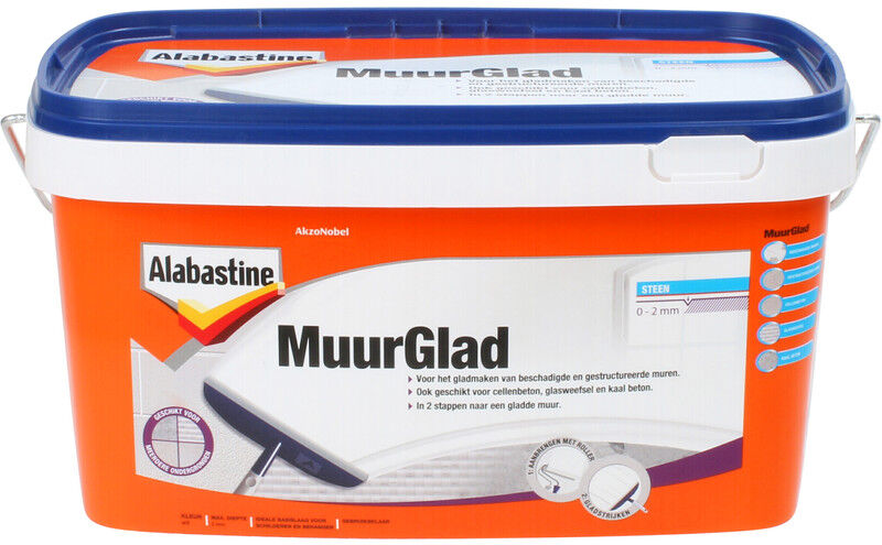 Alabastine muurglad beschadigde muren 5L