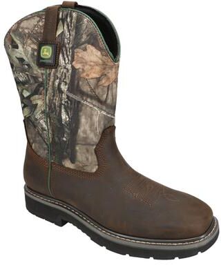 John Deere Built by Skechers Rowood-Moss Burrow 256021 - Mens 10 Multi Boot Medium