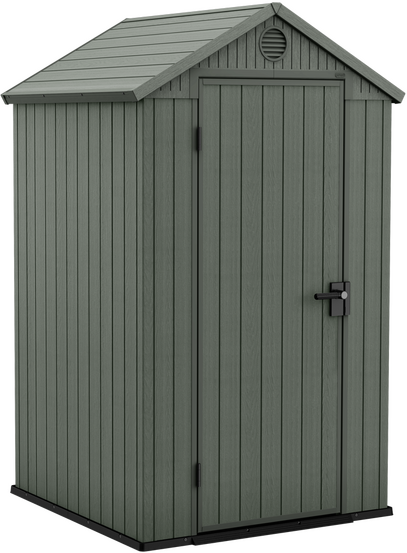 Keter Darwin verde - Casetta porta attrezzi - 123x117x205 cm