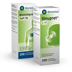 Sinupret Saft + Bronchipret Saft TE 1 Set