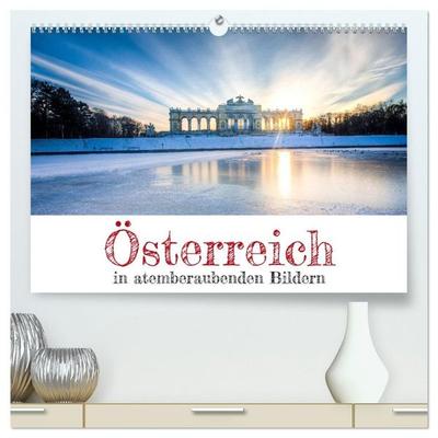 Österreich in atemberaubenden Bildern (hochwertiger Premium Wandkalender 2027 DIN A2 quer), Kunstdruck in Hochglanz