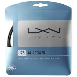 Tennissaite - Luxilon - ALU POWER SET BLACK