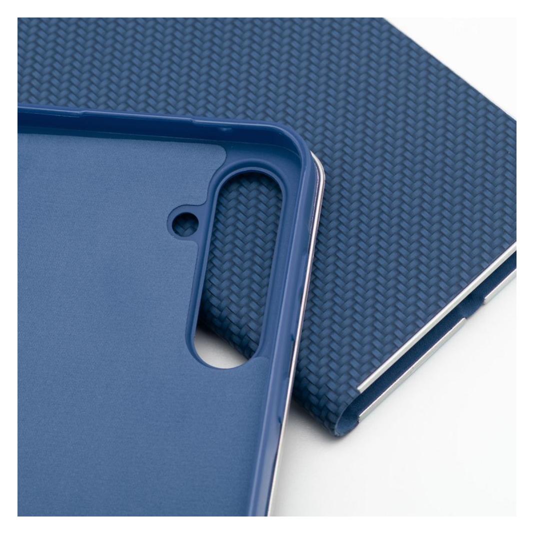 OEM Book case LUNA Book Carbon for Xiaomi 14 Ultra blue (Xiaomi 14 Ultra) (47835063)