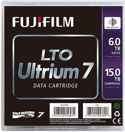 Fujifilm LTO Ultrium 7 Cartucho de Dados   15 TB