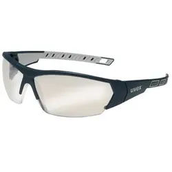 uvex Bügelbrille i-works silberspiegel 53% schwarz, grau schwarz/grau - 9194885 - schwarz/grau
