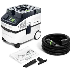 Festool Absaugmobil Staubsauger CT 15 CLEANTEC - 15L Nass-/Trockensauger - 1200W