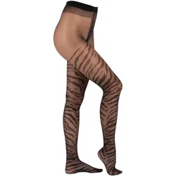 camano Fashion Tiger Strumpfhose 20 DEN Damen 9999 - black M