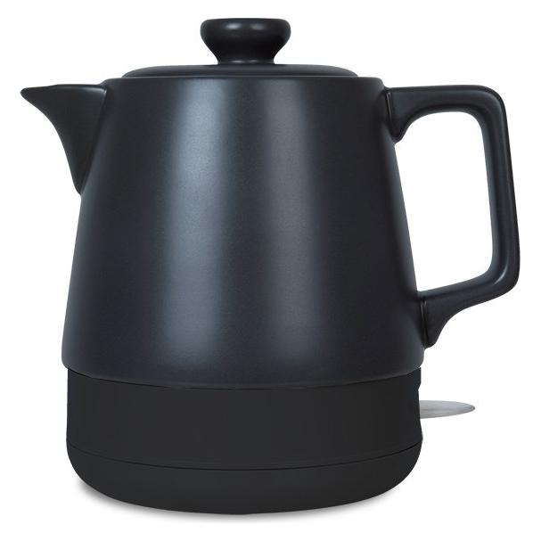 Maestro Czajnik Czajnik ceramiczny, 1L, 1200W, Czarny (1 l) (MR-071-BLACK)