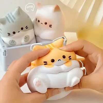 Quick Pick Pro Adorable Cartoon Cat Stress Ball Fidget Toy PU Slow Rebound Squeeze Toy For Stress Relief Gifts Adorable Cartoon Cat Stress Ball Fidget Toy PU Slow Rebound Squeeze Toy For Stress Relief Gifts
