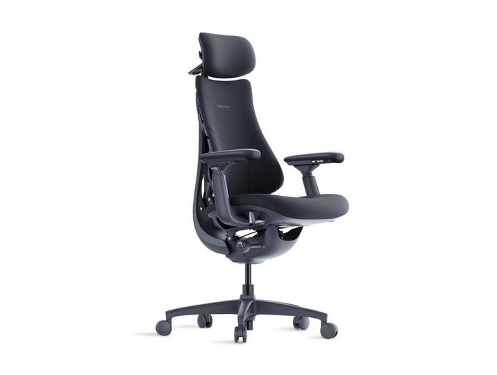 LiberNovo Omni Chaise ergonomique dynamique Noir minuit 48 cm 1 pièce