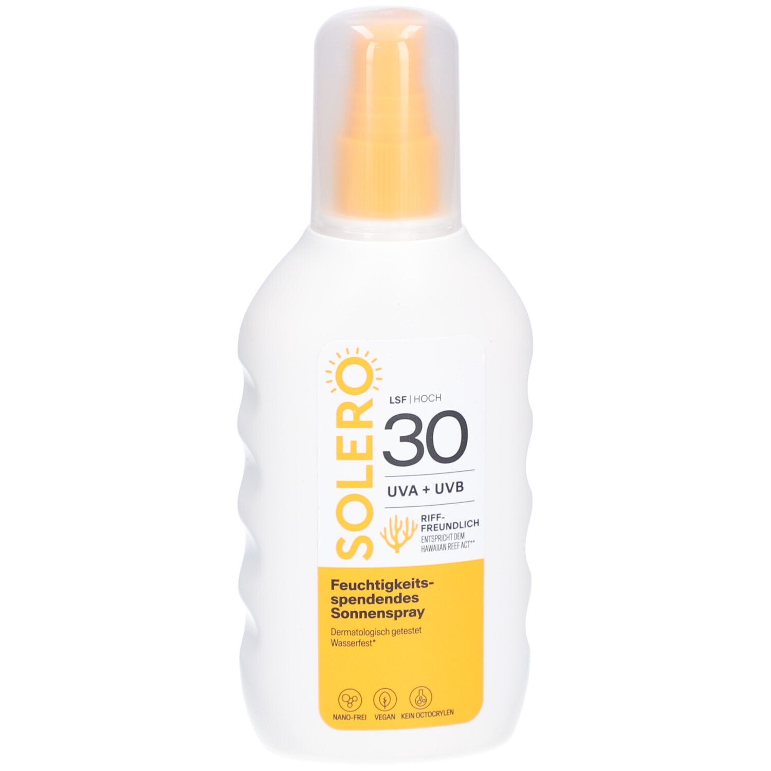 Solero Sonnenspray feuchtigk Spf30 200 ml Sonnenschutzcreme