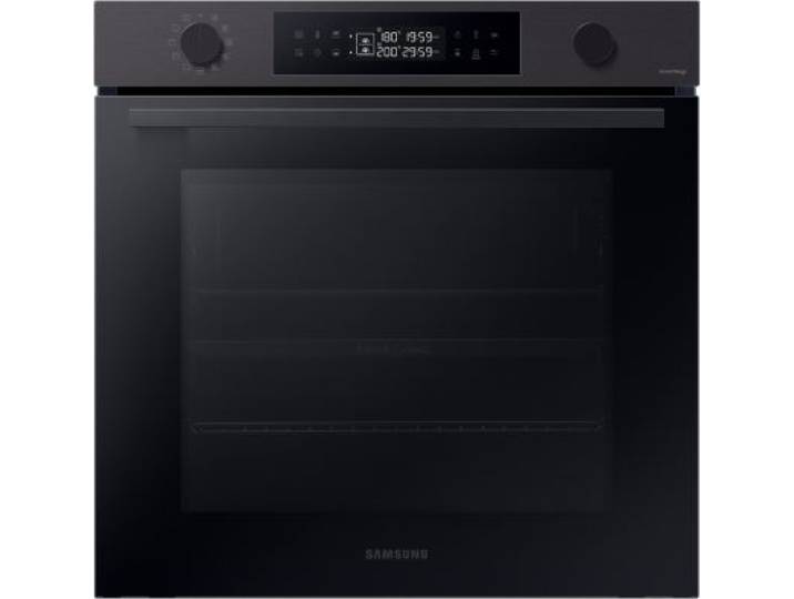 Samsung - Four Encastrable Nv7b4450vcb - Double Cavité - Pyrolyse - Chaleur Pulsée - Porte Froide