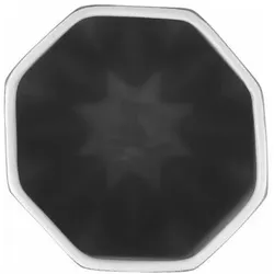 Goebel, Vase, Vase Polygono Star, Dekovase, Biskuit-Porzellan, Grau, 33.5 cm, 23123081