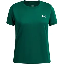 UNDER ARMOUR Tech Trainingsshirt Mädchen 312 - campus ivy/white M (137-149 cm)