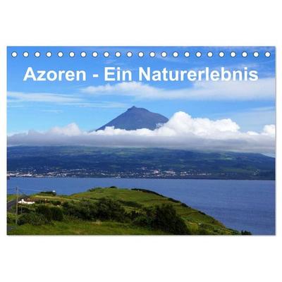 Azoren - Ein Naturerlebnis (Tischkalender 2027 DIN A5 quer), CALVENDO Monatskalender