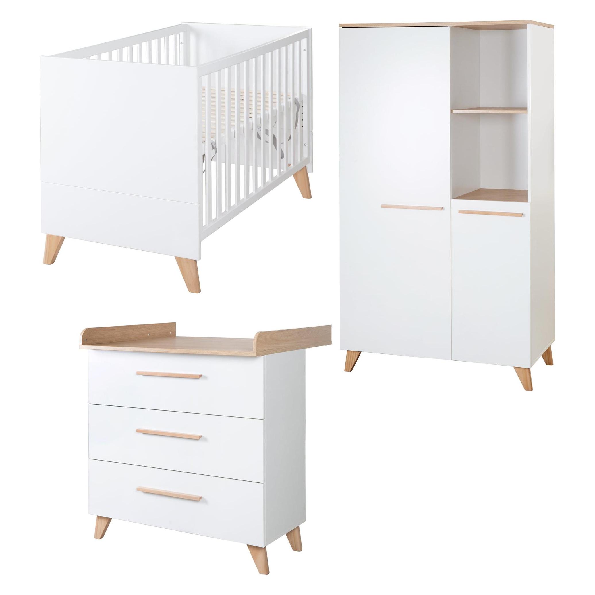 Roba Kinderzimmerset Leon (Kinderkleiderschrank, Wickelkommode) (1011866)