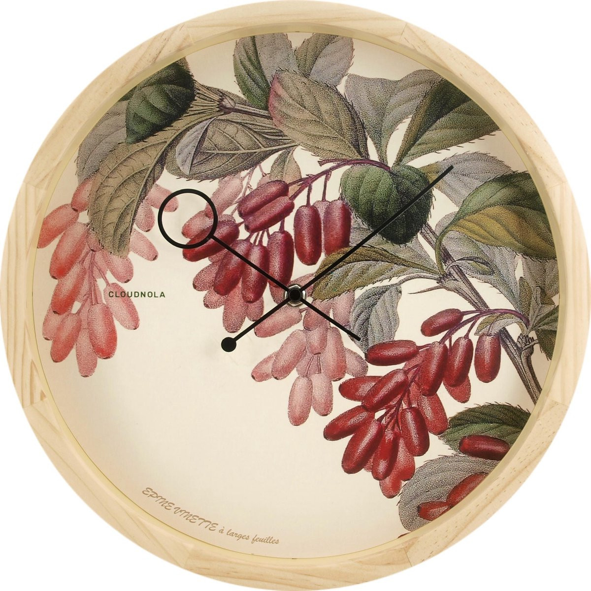Cloudnola Wandklok Botanical Epine Vinette Ø32,5 cm