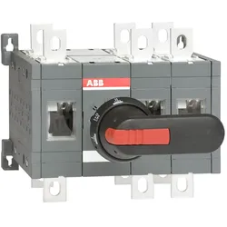 ABB OT315E12CLP Lastumschalter ohne 0 Position 3-polig 315 A, mit Griff und Welle schnelle Umschaltung I-I+II-II 1SCA106419R1001