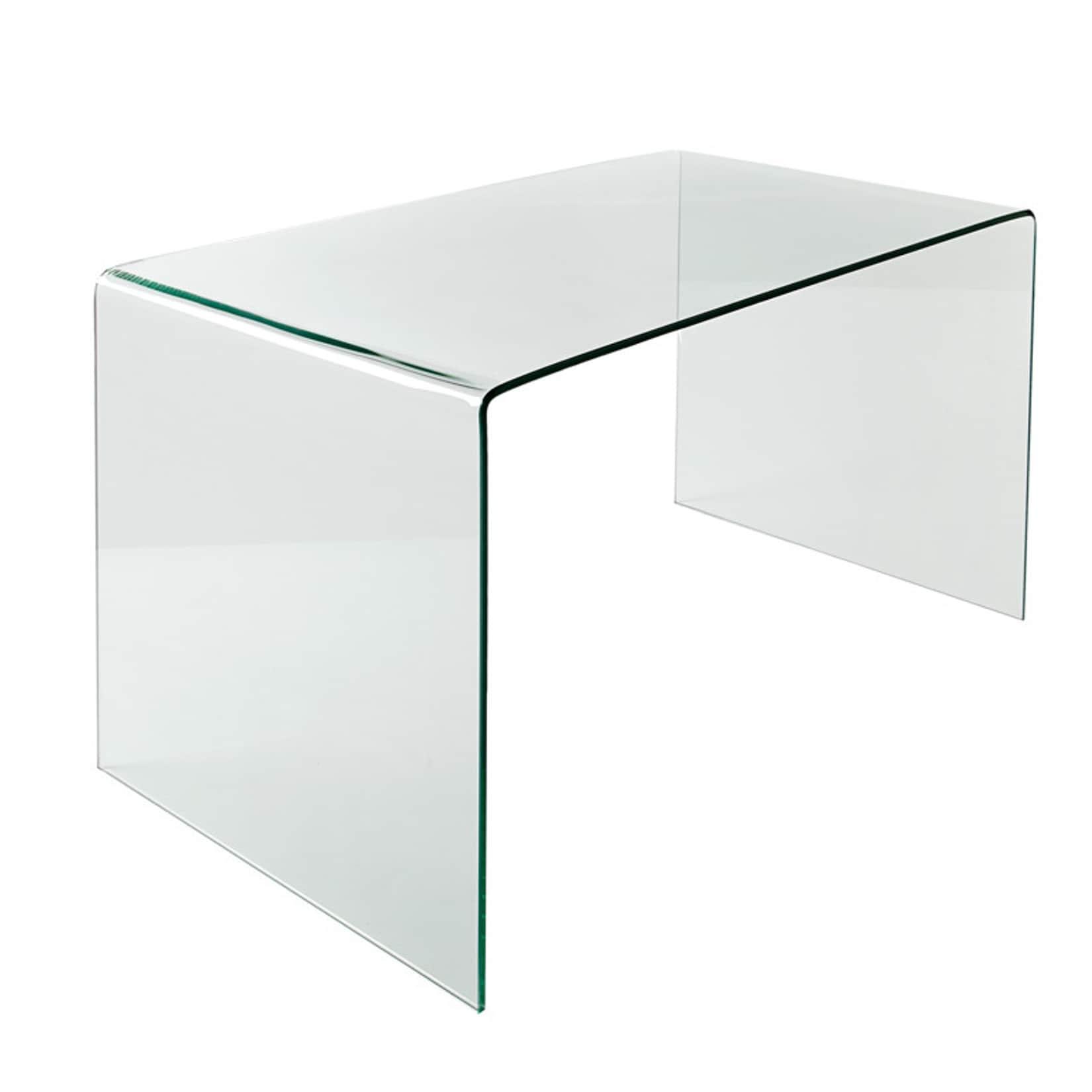riess-ambiente Schreibtisch FANTOME - 120cm transparent Esstisch Ganzglastisch
