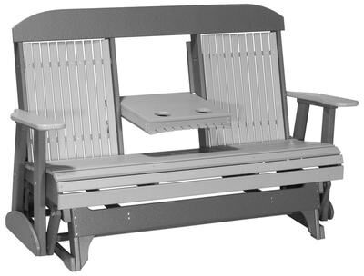 Luxcraft Outdoor All-Weather Poly Lumber Classic Glider
