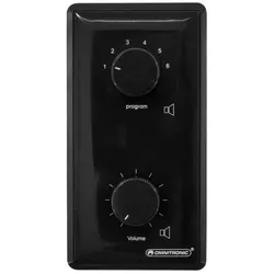 OMNITRONIC ELA-LS-Regler/Prog-Wähler20W mono sw