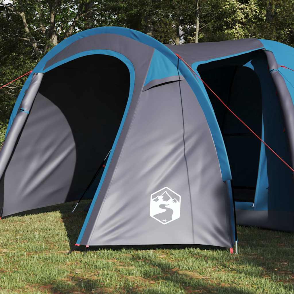 vidaXL Tente Dôme 6 personne Bleu