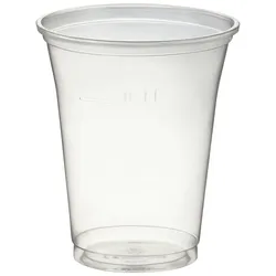 VEPATIM 50x Trinkbecher Smoothiesbecher Dessertbecher 300 ml O 95mm PET glasklar