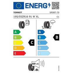 TOMKET SPORT XL 195/55 R16 91W